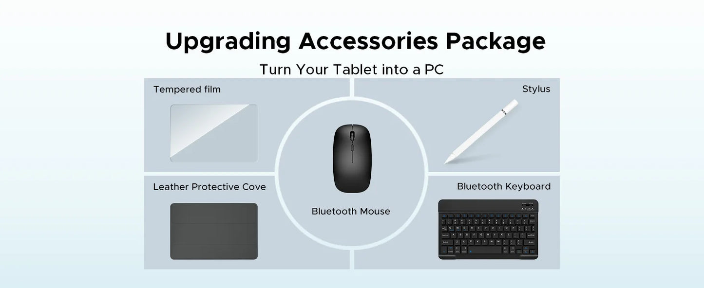 Global Version Doogee Tab E3 Tablet Pc Android 15 Gemini Ai 11-Inch Ultra-Clear 32Gb(8+24) 256Gb Helio G100 8800Mah Battery Tablet.