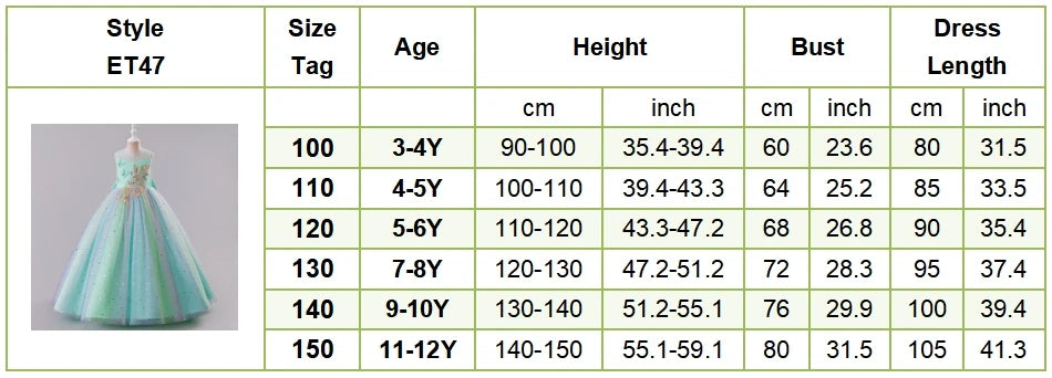 Elegantes, ärmelloses Tüll-Ballkleid für Kinder, Bühnenaufführungen, Hochzeiten, Weihnachten, Mädchenkleider, Mädchen-Prinzessin-Partykleider.