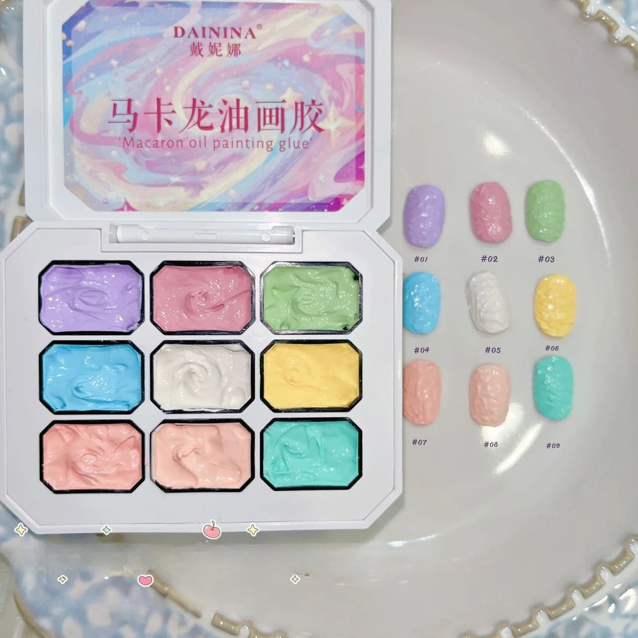 Nail Art UV Oil Paintting Gel for Nails DIY Carve Patterns 3D UV Texture Gel Carving Flowers Accessories for Manicure Tools.