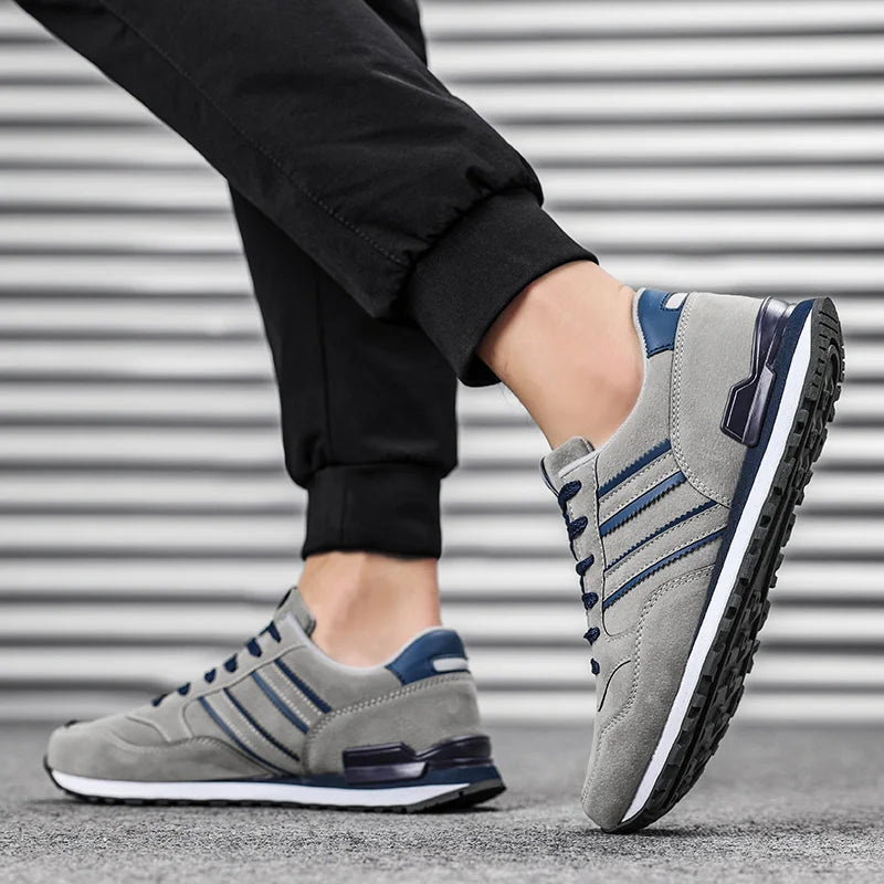 Künstliche Leder Männer Casual Schuhe Männlichen Frühjahr Männer Casual Licht Schuhe Sneakers Lac-up Wohnungen Atmungsaktive Freien Sapato.