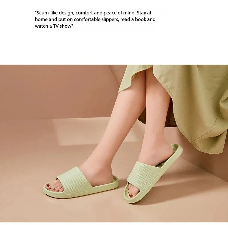 Weiche Sohle Massage-Duschschuhe für Damen und Herren, Paare, wasserdicht, rutschfest, für Zuhause, Freizeit, Mode, Badezimmer-Hausschuhe.