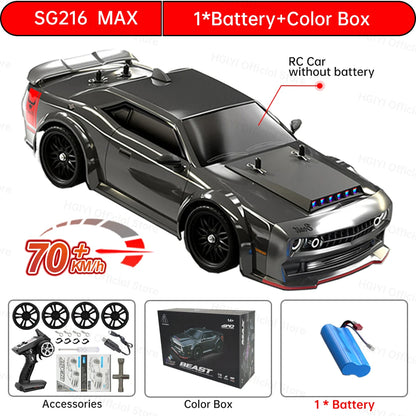 ZLL SG116 MAX/PRO 1:16 High Speed Drift Racing 80KM/H Or 40KM/H Brushless Motor 4WD RC Car Off Road Car Toys for For Kid Gift