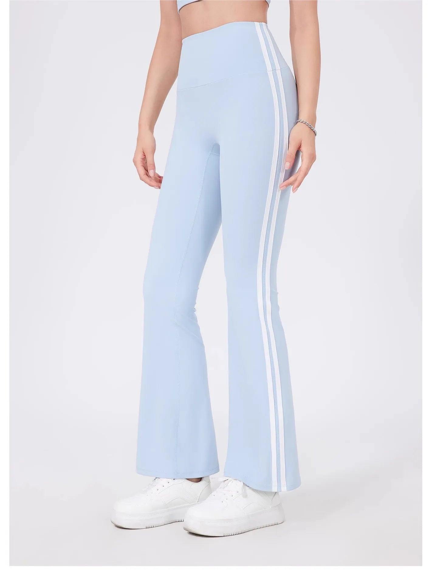 Women's High Waist Yoga Pants Flared Sport Leggings Workout Flared Leggings Casual Wear Comfortable Activewear Gym Leggings.