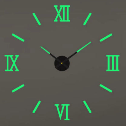 2022 moderne Design Große Wanduhr 3D DIY Quarz Uhren Mode Uhren Acryl Spiegel Aufkleber Wohnzimmer Wohnkultur Horloge