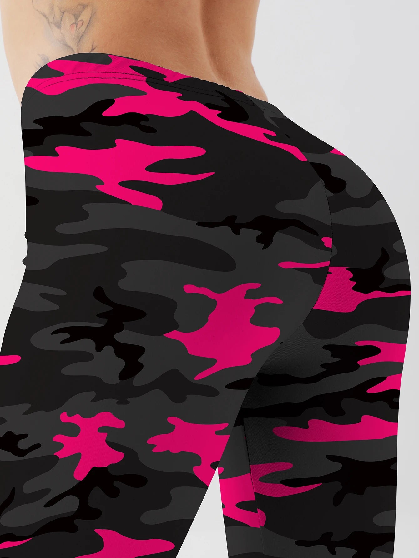 Fashion Women camouflage Leggings For Fitness High Waist Gym Legging Push Up Women navy Leggings.