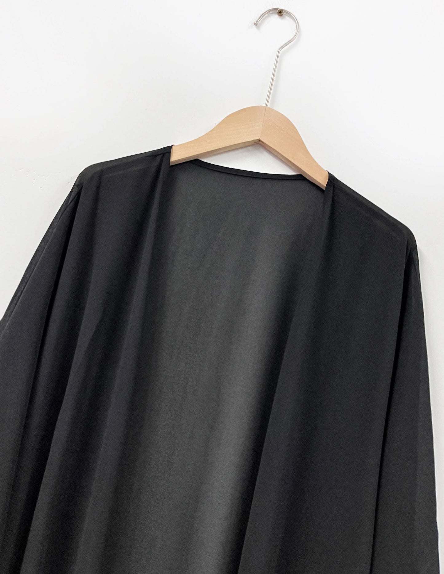 Ramadan Abaya  Muslim's Women Kebaya Solid Color Open Front Modest Cover Up, Versatile Long Sleeve Maxi Loose Outwear With Hijab.