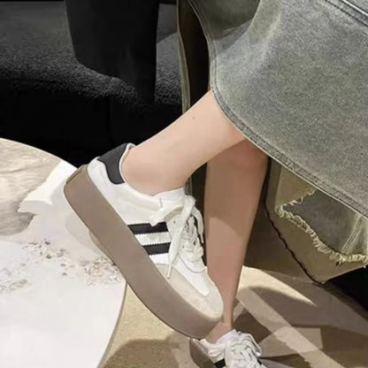 New Design Fashion Casual Shoes Outdoor Lace Up Sneakers for Women Female Comfortable Versatile Sport Shoes Vulcanize Shoes.