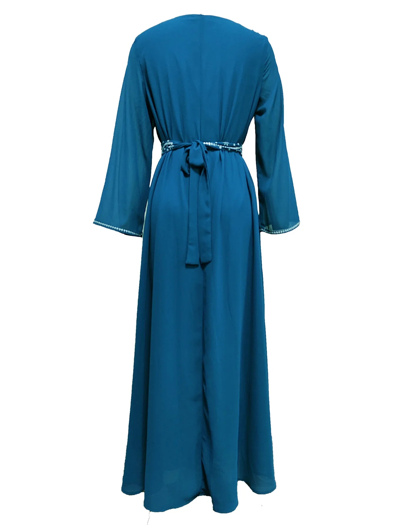 Eid Mubarak Abaya für muslimische Frauen Stickerei Langes Maxikleid Türkei Party Kaftan Arabische Robe Dubai Saudi Islamischer Kaftan Jalabiya.