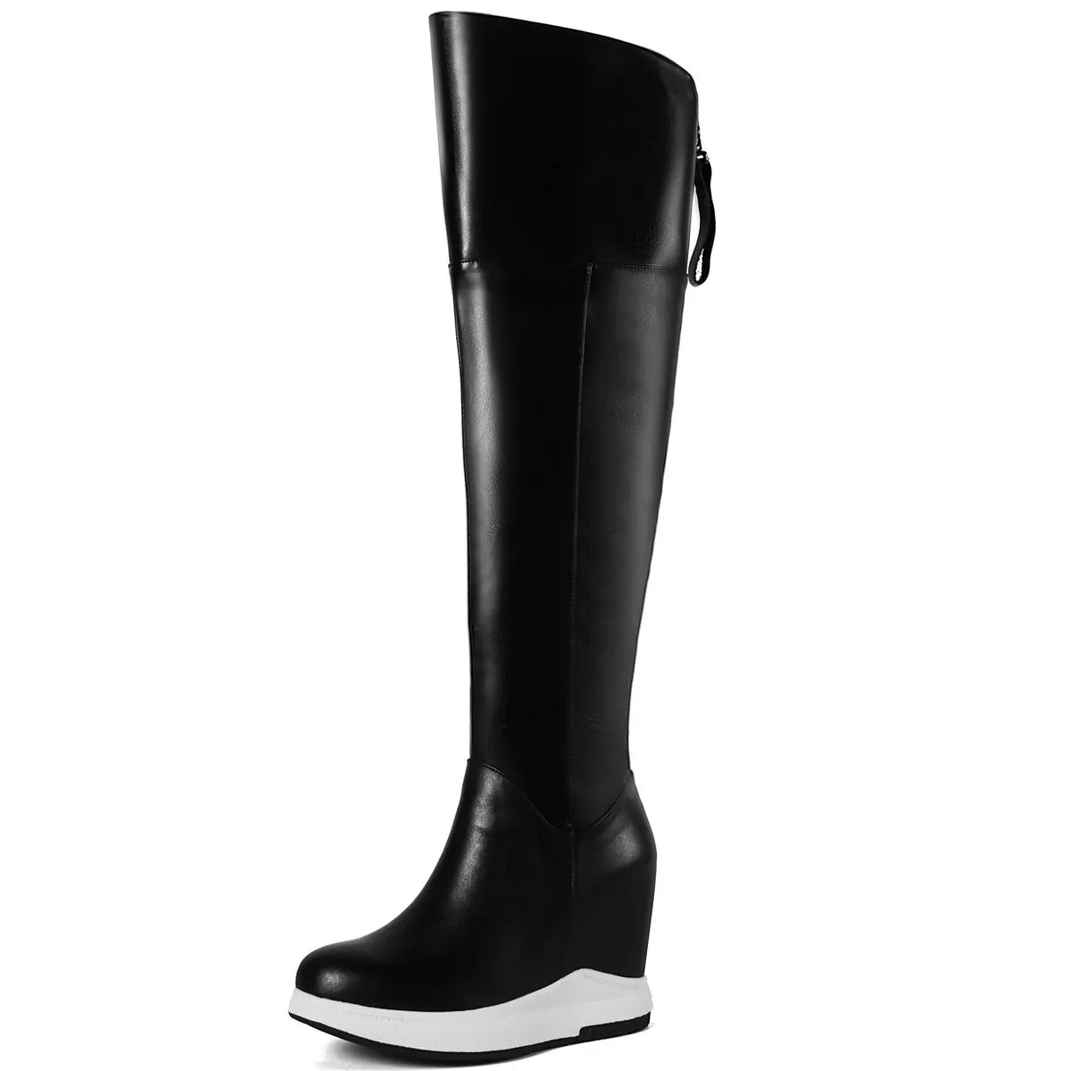 Winter Pumps Size 46 Shoes Women Big Size 45 Genuine Leather Wedges High Heel Over The Knee Snow Boots Size 44 Chunky Sneakers.