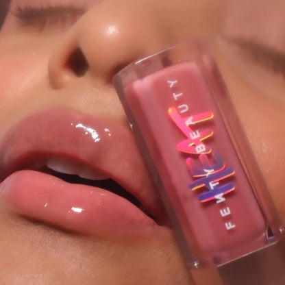 Fenty Beauty Gloss Bomb Lip Glaze Multi-color Moisten Shine Glitter Lip Plumper Makeup Beginner Liquid Lipstick Makeup Cosmetics.