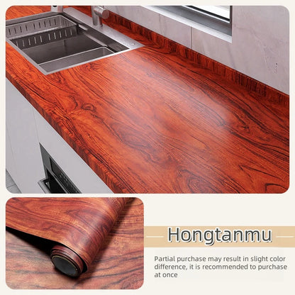 40 cm Möbelrenovierungsaufkleber, selbstklebende Holzmaserungsaufkleber, Tapetenschränke, Holztüren, Tischplatten, Wandaufkleber