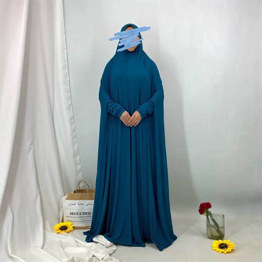 Middle East Muslim Fashionable Hooded Dress Dubai Arab Elegant Robe Elegant Long Shirt for Women with Hood from Mainland China.
