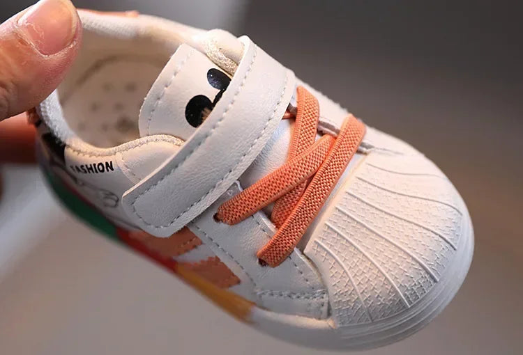 Disney Cartoon Mickey Children Shoes For Boys Girls Sport Sneakers Kids Leisure Autumn Casual Shoes Breathable Running Toddler.