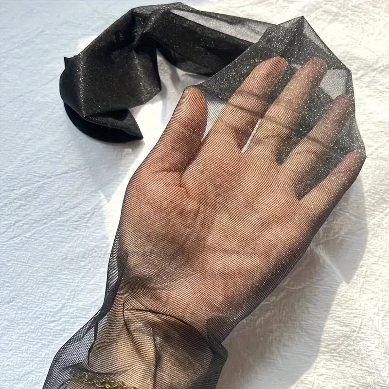 Shiny Silk Pantyhose Transparent Tights Charming Women's Underwear Glitter Bright Hosiery Ladies Slim Thigh High Panty Stockings