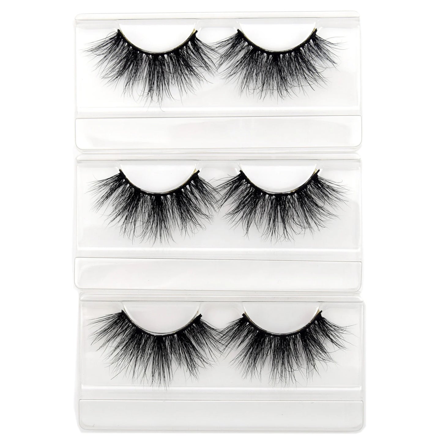 Visofree Eyelashes 3D Mink Eyelashes Long Lasting Mink Lashes Natural Dramatic Volume Eyelashes Extension False Eyelashes D08