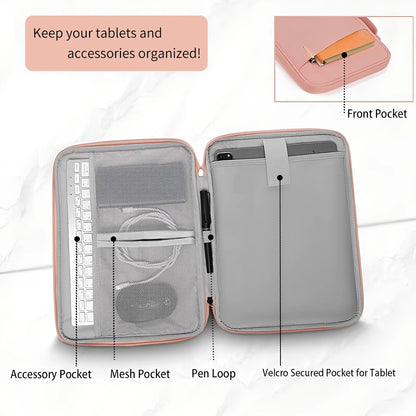 Laptop Bag for 11-13 Inch Protective Tablet Sleeve Case Padded Carrying Case Fit for iPad Macbook Xiaomi ASUS HUAWEI Lenovo.