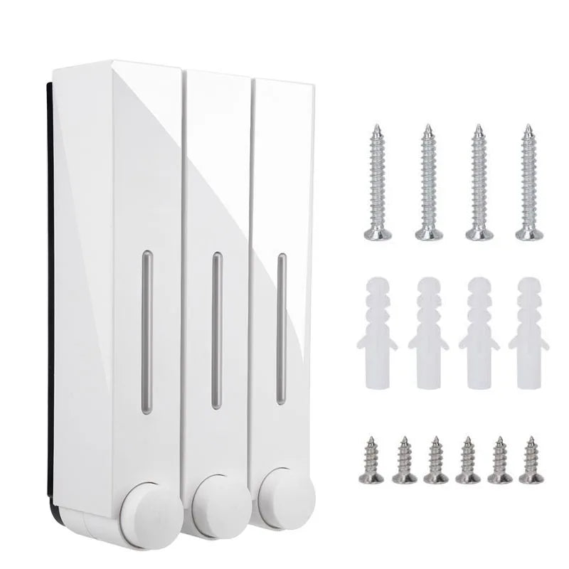 420ML Wand Badezimmer Flüssigseifenspender Waschlotion Händedesinfektionsmittel Kind Familie Hotel Küche Duschgel Spender