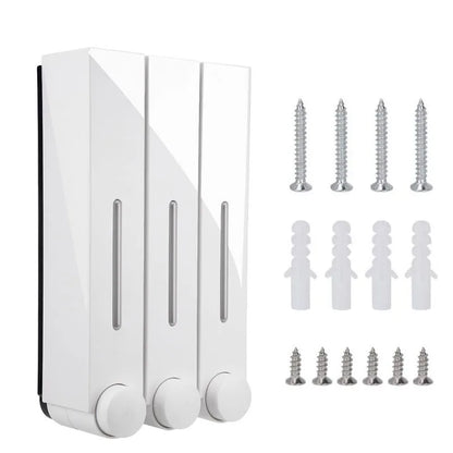 420ML Wand Badezimmer Flüssigseifenspender Waschlotion Händedesinfektionsmittel Kind Familie Hotel Küche Duschgel Spender