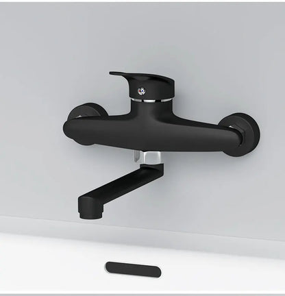 Kitchen Faucet Mixers Wall Mounted Single Handle Mixer Tap Sink Faucet Rotation Hot Cold Water Mixer Mop Pool Tap Basin Faucet