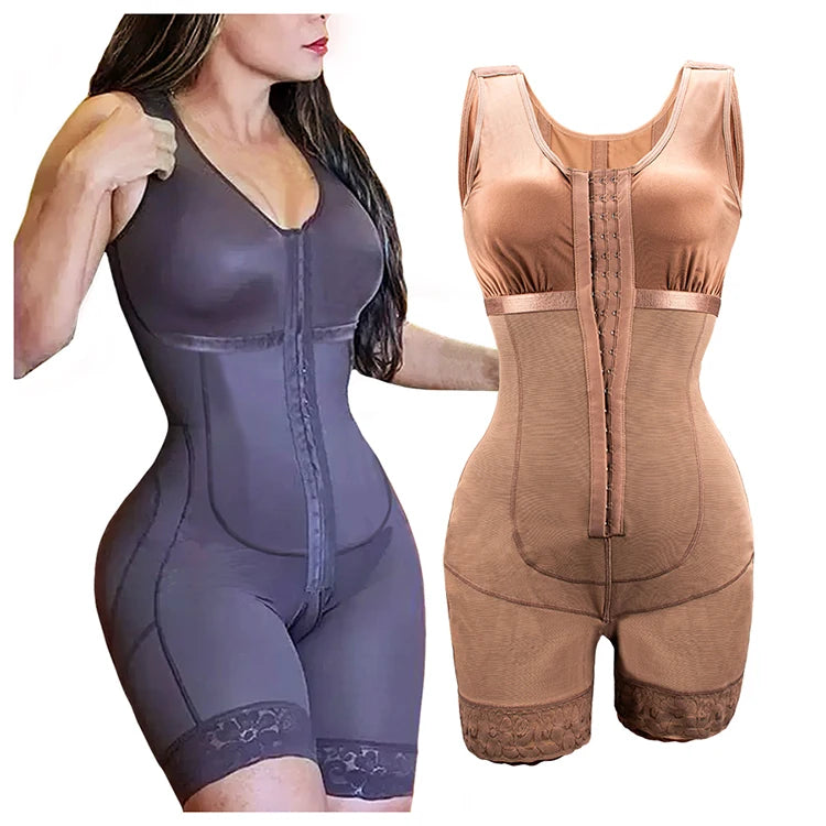 Slimming Fajas Girdles Colombian Shaper Compression Corset Corrective Sheath Tummy Control Bodysuit Butt Lifter Women Shapewear.