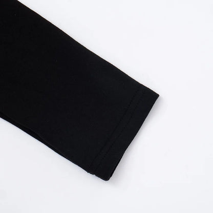 Sexy Solid Color V-neck Long Sleeved T-shirt Top Waist Cinching 2025 Trendy Casual Top for Women