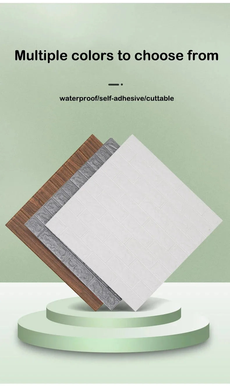 Self-adhesive Wall Wallpaper Self Adhesive Home Decorations Wallpapers Home Decor Decorative Wall Panel Room Decoration Sticker