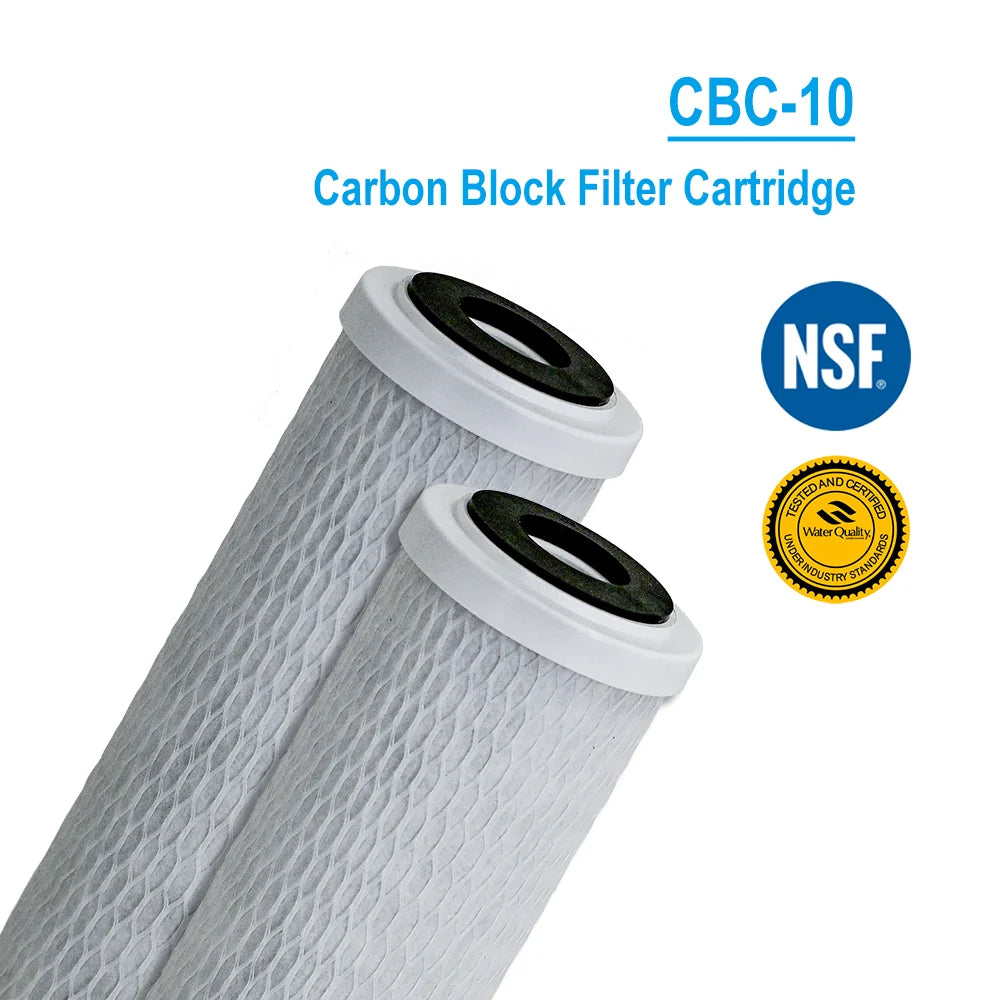 CBC Carbon Block Filter Cartridge 10 inch Water Filter Cartridge CBC-10