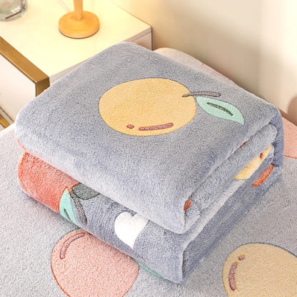 Bonenjoy 1pc Blanket Floral Style Bedspread Fleece Blanket Plaid Travel Shawl Sofa Nap Blankets Home Bedsheet manta