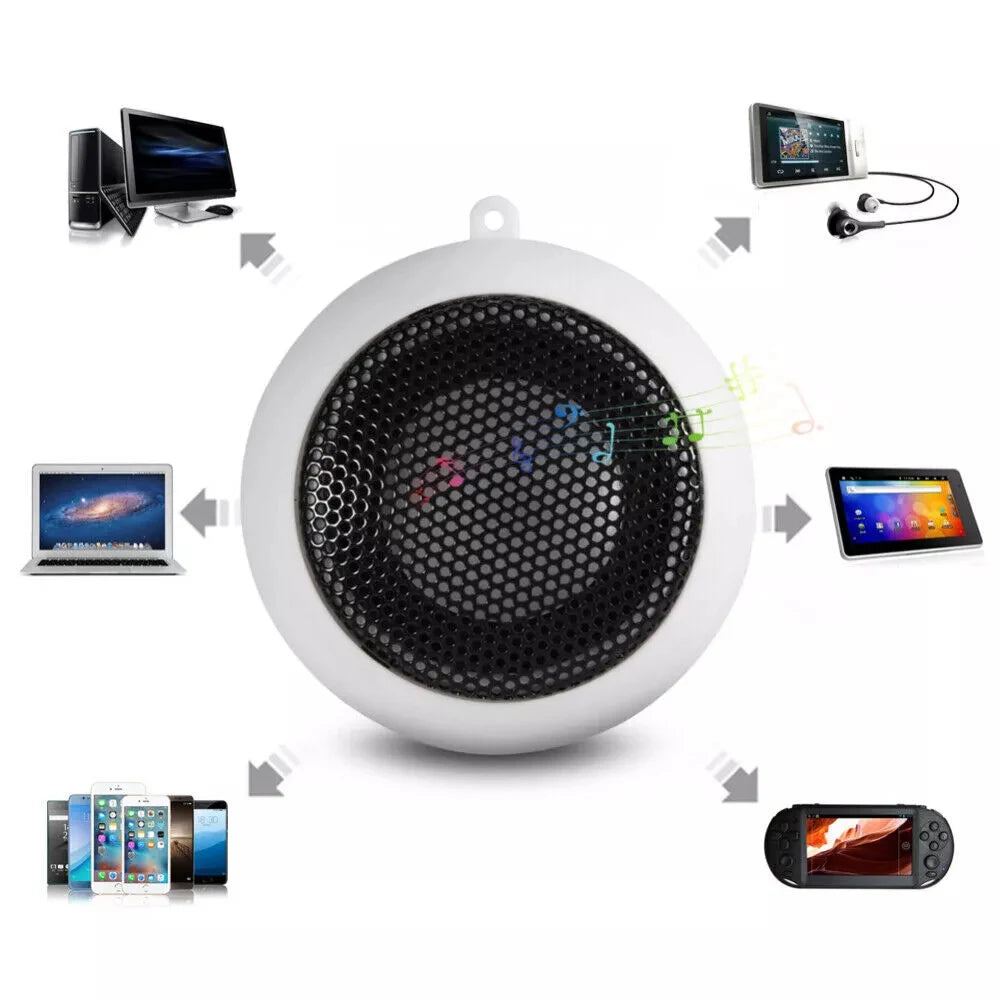 3.5mm Aux Mini Portable Speaker Travel Wired Loudspeaker Mini Sound Box Outdoor Sports HiFi 3D Surround Stereo Phone Speakers.
