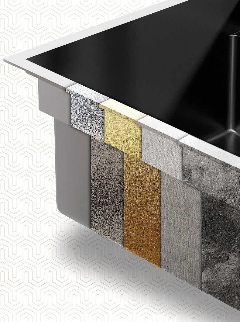 Wasserfall-Küchenspüle aus Edelstahl, extra groß, mit einem Schlitz, multifunktionale Geschirrspülbecken, Unterbaubecken, Tassenwascher