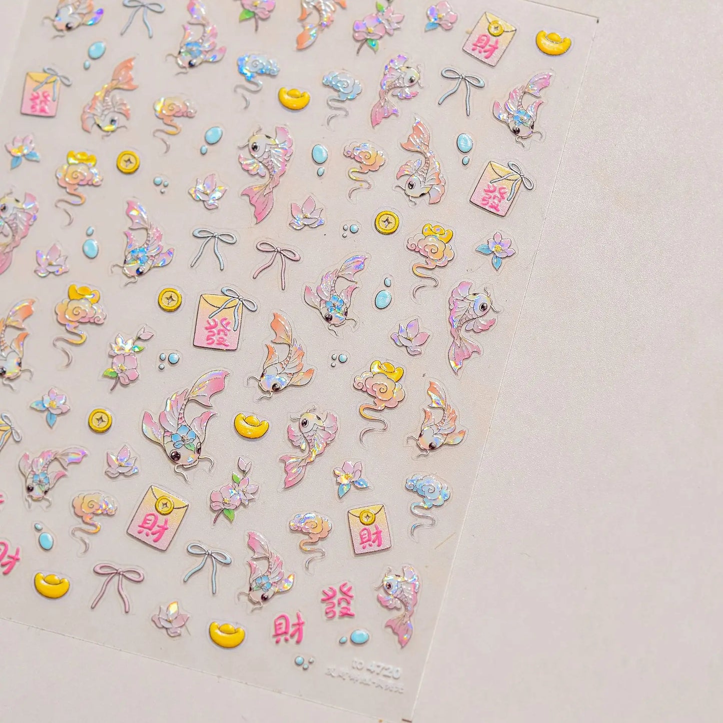 Ocean Theme 5D Nail Sticker Summer Beach Seashells Starfish Conch Scallop Shell Coral Self Adhesive Decoration Manicure Decal