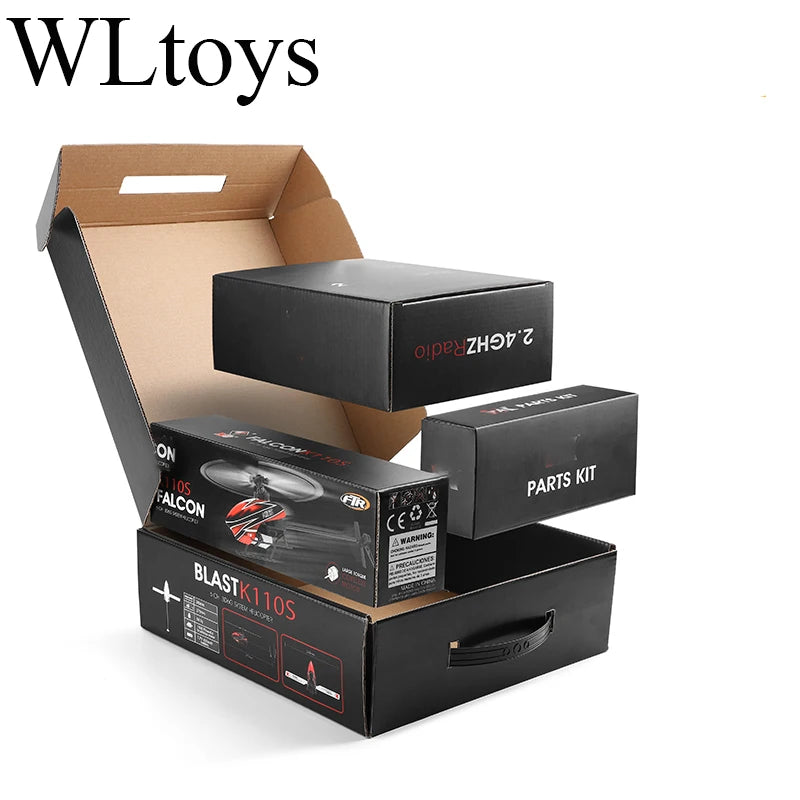 WLtoys XK K110 Upgrade K110S Radio Contorl  Drone 2.4G 6CH 3D 6G System Brushless Motor RC Quadcopter Remote Control Airplane.