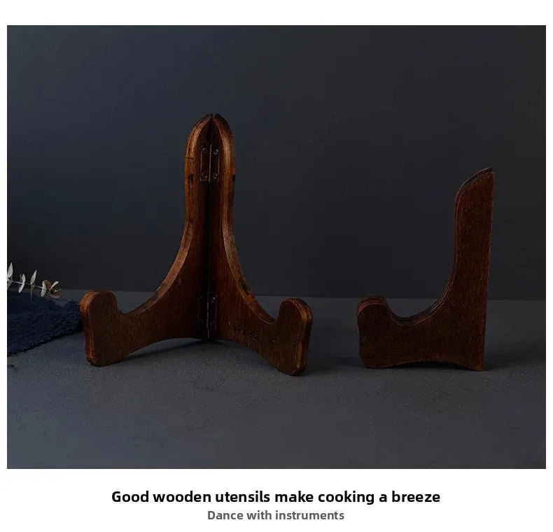 Square Wooden Serving Tray Hotel Style Ins round Corner Plate Wooden Material Jewelry Packaging And Display Tools.