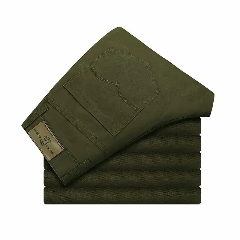 Frühling Sommer männer Hosen Farbe Gerade Bein Hosen Jugend männer Tragen Koreanischen Stil Slims Glättet Silhouette Dünne handel Hosen