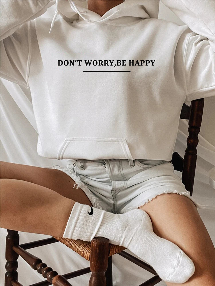 Blessyuki lässig Slimple Letter Print Hoodies Sweatshirt Frauen Herbst neu plus Größe dünne Basic Pullover weibliche y2k Kleidung.