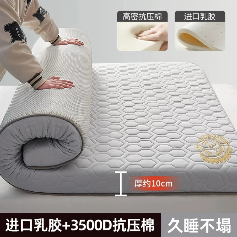 Fünf-schichtige material zusammensetzung matratze verdicken 4/7 cm Haushalt Einzel Doppel Schwamm latex füllung matratzen Tatami Boden Matte