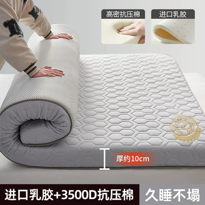 Fünf-schichtige material zusammensetzung matratze verdicken 4/7 cm Haushalt Einzel Doppel Schwamm latex füllung matratzen Tatami Boden Matte