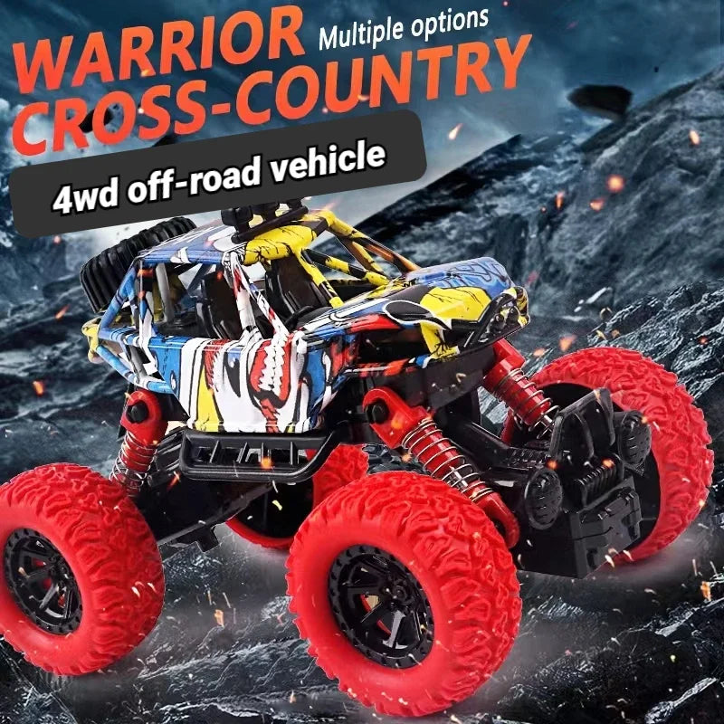 Children's toy car high-speed off-road vehicle outdoor toy off-road vehicle model inertia climbing stunt vehicle children's gift.