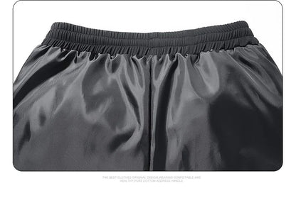 Winter Thick Warm and Windproof White Duck Velvet Legged Pants, New Down Pants for Outward Wearing, Cold Proof Sports Pants