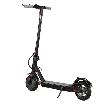 350W Foldable Electric Scooter Adults, 8.5'' Solid Tires, 30KM/H, 30-35KM Range, 36V 10.4Ah Battery, APP Control E-scooter.