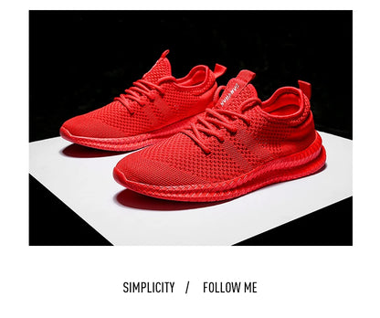 Men Walking Shoes Lightweight Breathable Sneakers 2024 Men Women Couple Casual Shoes Large-sized36-46 Flats Sneakers Men Shoes