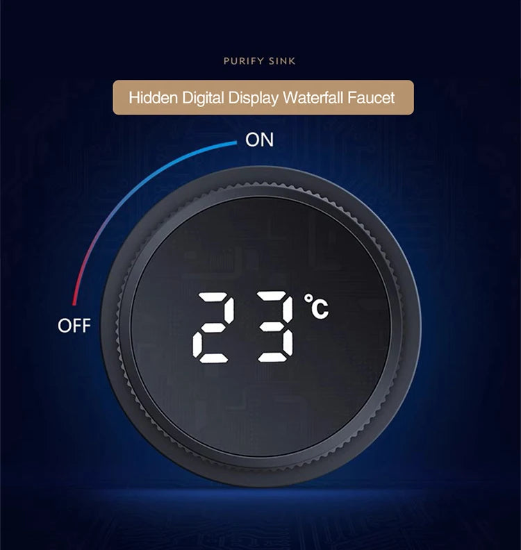 ASRAS Hidden Double Sinks Smart Purifying Kitchen Island Sinks Flip Cover Hidden 4mm Thickness Handmade kitchen Sinks