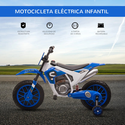 Homcom Electric Motorcycle for Children+3 Years 12V 2 Wheels Balance More. 8 Km/H.
