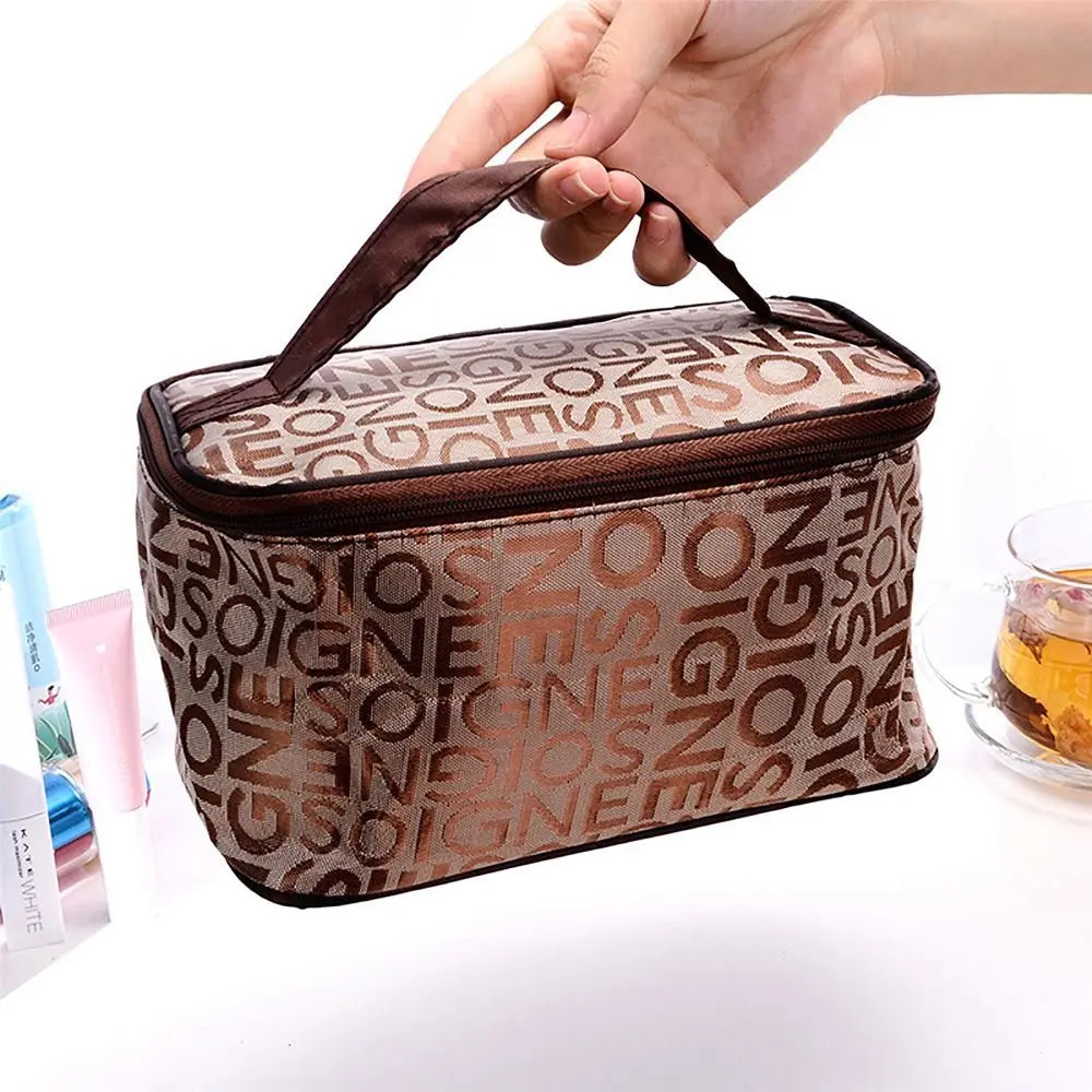 Storage Organizer Makeup Bag Convenient Large Capacity Makeup Accessory Cosmetic Pouch Waterproof Travel Cosmetic Bag Home.