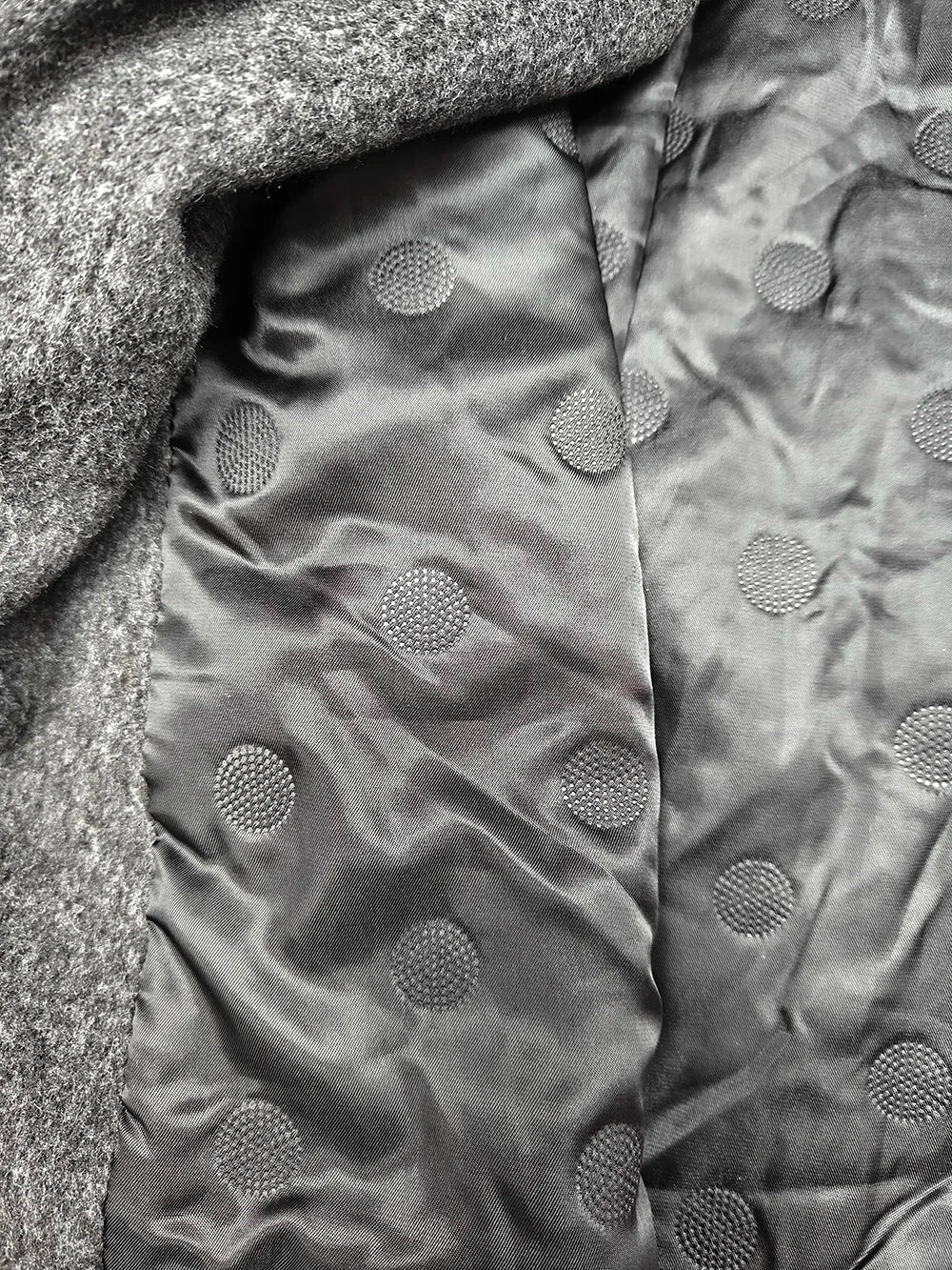 MiiiiX Lässiger Stehkragen, lockerer Wollmantel, mittellang, vielseitige Jacke, Schnür-Taille, Oberbekleidung, 2024, Herbst-Damenkleidung.