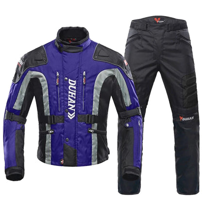 New Winter Motorcycle Jacket Warm Motorcycle Pants Wear-resistant Motorcycle Motocross Jacket Windproof Moto Protector