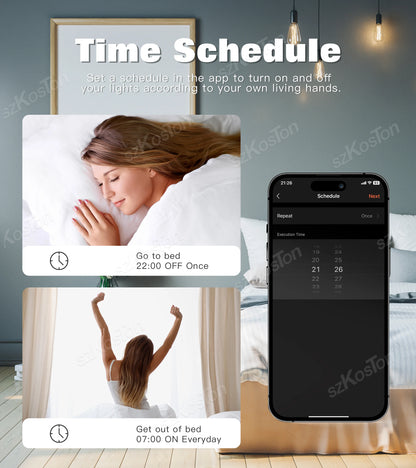 Tuya Smart WiFi Schalter 1/2/3 Gang Smart Home Licht Schalter Breaker Neutralleiter Erforderlich Remote App Timer Arbeit mit Alexa Google.