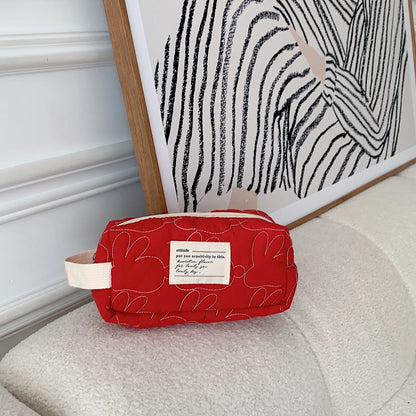 2025 Cute Rabbit Travel Cosmetic Lipstick Purse Storage Bag Kawaii Women Makeup Handbags Organizer Wallet Pouch Pencil Case Bags.