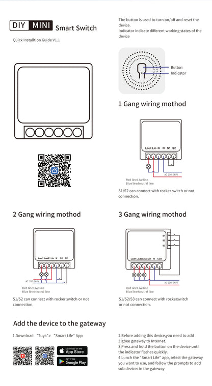 1/2/3 Gang Tuya Smart Licht Schalter Modul Zigbee 3,0 Smart Leben für Alexa Google Home Yandex DIY remote Breaker Verzögerung 100-240V.