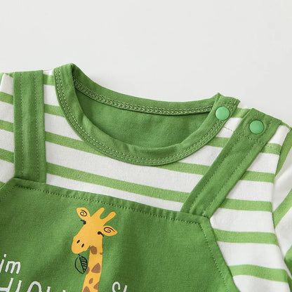 MINISO Mickey Sommer Baby Jungen Kurzarm Klettern Anzug Koreanischen Stil Baumwolle Faux Zwei Stück Säuglingsspielanzug 0-1 jahre Bodys.